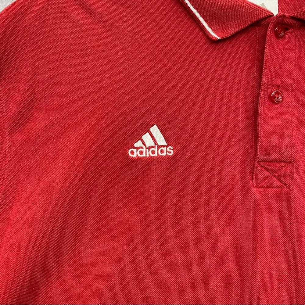 Boston Red Sox Adidas Polo Collar‎ Shirt Size | XL